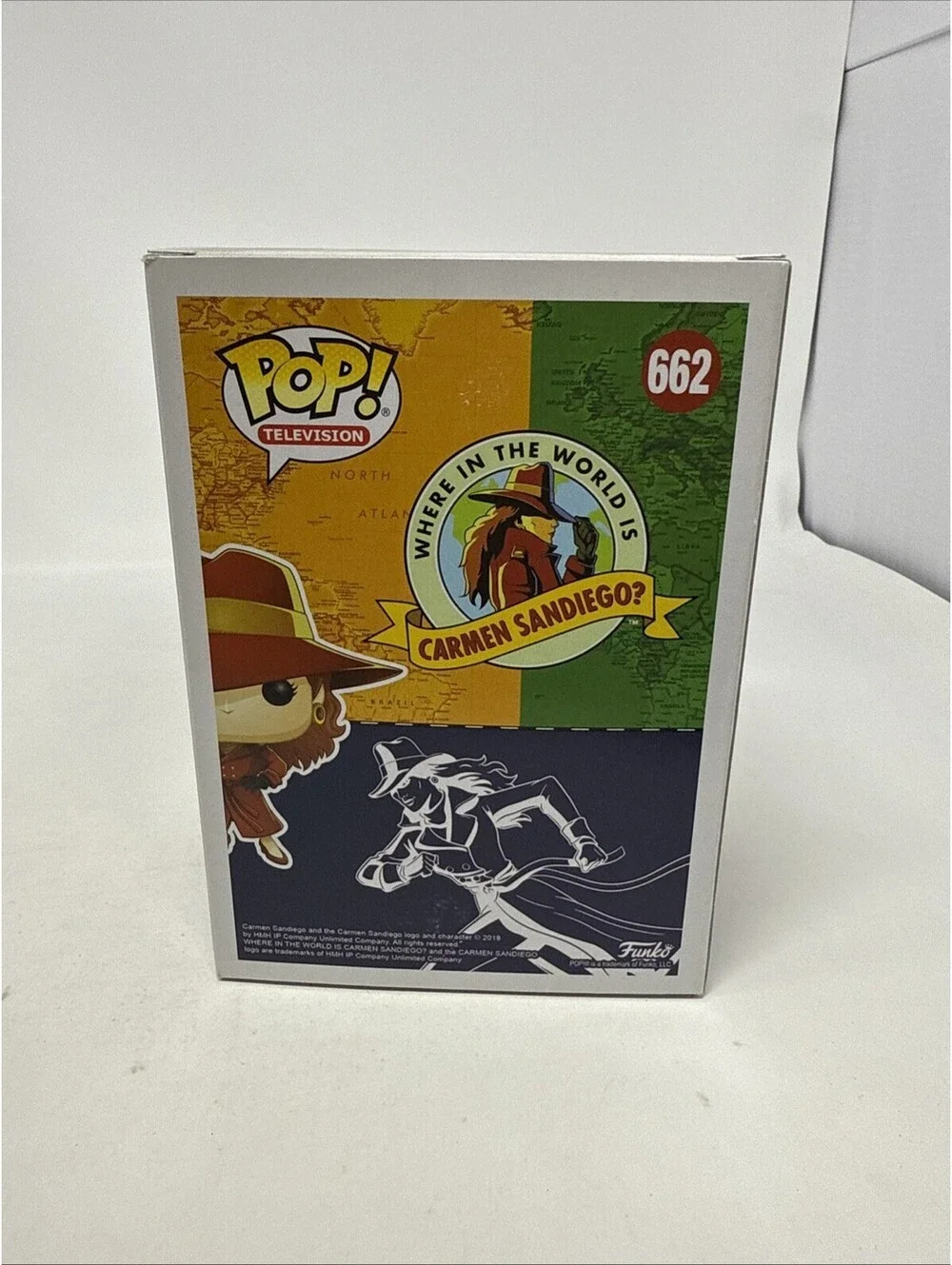 Funko Pop! Vinyl #662 Carmen Sandiego Diamond/Glitter 2019 Convention Exclusive